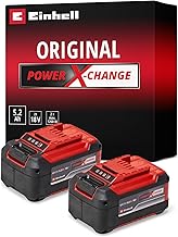 Original Einhell Akku PXC-Twinpack 5,2 Ah Power X-Change (Li-Ion, 18 V, 2X 5,2 Ah-Akkus, universe…
