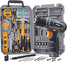 Hi-Spec 8V USB Akkuschrauber Set mit komplettem Heimwerkzeugset. Kabelloser, wiederaufladbarer Ak…