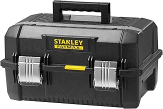 STANLEY FatMax Werkzeugbox Werkzeugkoffer leer Werkzeugkasten – Werkzeugkiste (18 Zoll, 46 x 32 x…