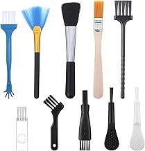 Bewudy 10 Stück Antistatische Bürste Reinigungsbürsten Set, Nylon Computer Reinigungs Set Trag…