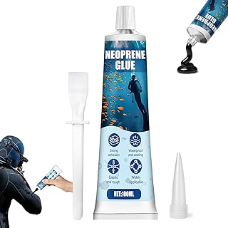 Neoprenkleber, 100ML Neoprenanzug Reparaturkleber, Neopren Kleber, Wasserdicht Langlebig, Geeigne…