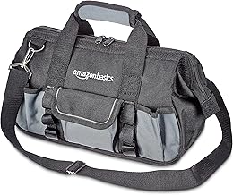Amazon Basics Werkzeugtasche, 32 cm, Schwarzes