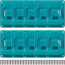 10 Stück Wandhalterung Werkzeughalter für Makita 18V Elektrowerkzeug Werkzeughalter Halterung m…