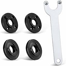 4 Stück 125mm Winkelschleifer Zubehör, Universal Winkelschleifer Schlüssel Set mit Flex Schlü…