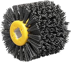 Schleifbürsten,80 Körnung 120x100mm Nylonbürste, Polierbürste zum Holzverarbeitung, Grit Bür…