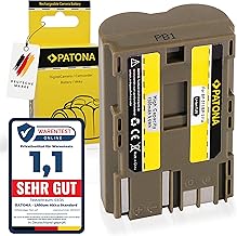 PATONA BP-511 Akku 1300mAh – Ersatz für Canon BP-511, BP-508, BP-512, BP-522, BP-535 – für …