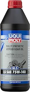 Liqui Moly Vollsynthetisches Hypoid-Getriebeöl (GL5) LS SAE 75W-140 | 1 L | Getriebeöl | Hydrau…