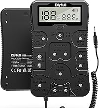 Dlyfull Universal Batterietester für AAA AA C D 9V CR123A CR2032, Batteriemessgerät mit LCD Dis…
