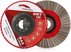 5 Zoll 1pc 120 Grit Schleifscheiben Flap Sanding Schleifscheibe für Winkelschleifer Diamond Sand…
