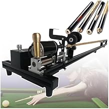 Generisch 7-in-1 Snooker- und Pool-Queue-Reparaturset: Werkzeug zum Schleifen, Polieren und Richt…