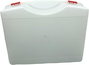 SKINFOX Equipment Koffer – Universal Kunststoffkoffer Transparent Werkzeugkoffer Plastikkoffer, L…