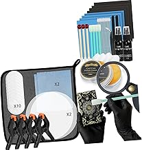 Professionelles 17-in-1-Kartenpflegeset zum Reinigen, Polieren und Glätten gebogener Karten Kart…