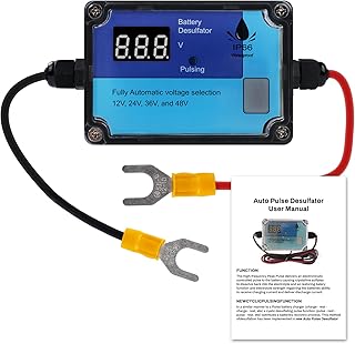Automatischer Batterie Desulfator Wartungsgerät für Gel, AGM, SLA Blei-Säure-Batterie Entschwe…