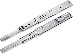 Schubladenschiene Vollauszug 250 mm 45 kg Soft-Close, 1 Paar | Verzinkter Stahl, kugelgelagerter …