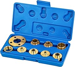 KATSU 10Pcs Template Router Guides Kit mit Kontermutteradapter, Template Guide Bushing Kit für C…
