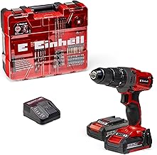 Einhell Akku-Schlagbohrschrauber TE-CD 18/2 Li-i +64 (2×2,0Ah) Power X-Change (Li-Ion, 18 V, 44 N…