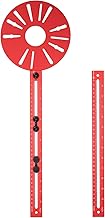 Holzfräser Kreisfräser Fräszirkel Führungsschiene – Präzise doppelte Skala, 50-152 cm Schn…