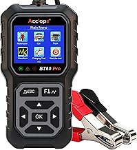 BT60 PRO Autobatterie Tester, 100-3000 CCA, 6V 12V 24V, Cloud-Druck, Digital Analyzer für AGM Li…