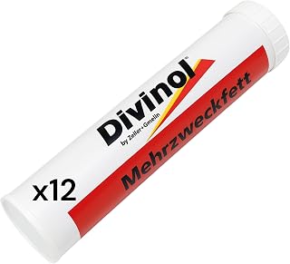 12x Mehrzweckfett à 400 ml Fettkartuschen, Fett, Schmierfett, Kartusche, Lithium, NLGI 2, 22971
