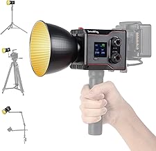 SMALLRIG RC 60B COB Video Light mit 3400mAh Akku & Type-C PD Schnellladung, Handheld Bicolor LED …