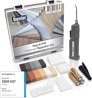 Vinylboden Reparaturset – Profi Set, Pvc Reparaturset, Vinyl Reparaturset für Pvc Bodenbelag, La…
