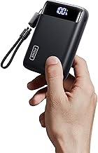 INIU 20000mAh Power Bank, Klein 22.5W Schnellladung Externe Handyakkus | Angebrachtem USB-C Kabel…