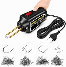 Kunststoff Schweißgerät 100W – Reparaturset mit 200 Schweißnägeln | Nylon Topfbürste Für Bo…