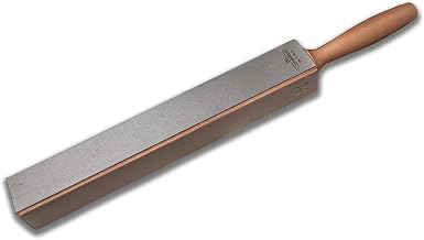 Schmiedeglut Diamantleder Unlimited 5-in-1 Messerschärfer | Diamantplatten (38 µm / 15 µm), Ab…