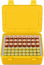 Batterie Aufbewahrungsbox – Batterien Aufbewahrung Organizer mit Batterietester Akkutester BT-618…