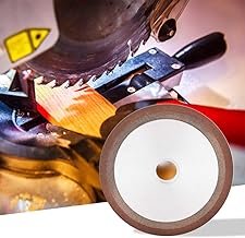 Tbest Hartmetall-Schleifscheibe, Sägeblatt-Schärfgerät, 100-Mm-Harz-Schleifscheibe, Super-Abra…