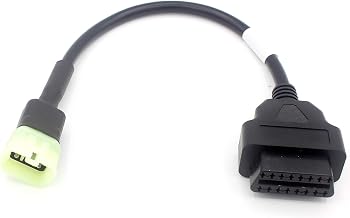 Motorräder Schnittstelle zu OBD2 16 Pin Diagnostor Adapter Stecker Kabel