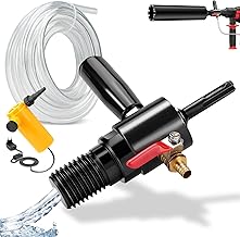 Adapter 1 1/4″ UNC auf SDS PLUS mit Auto Wasserspülung f. Diamantbohrkrone | inkl. 4m Wasserleit…