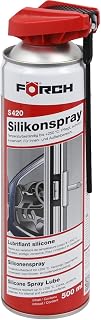 FÖRCH Silikonspray S420 500ml – Hochleistungs-Gleitmittel & Kunststoffpflege | bis 250 °C, …