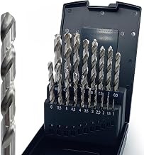 FALKENWALD Metallbohrer Set 19tlg HSS-Co – Edelstahlbohrer Set 1-10mm