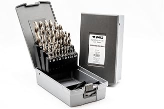 BaerCoil BAER HSSG Spiralbohrer Set (0,5mm steigend) 1-13 mm – DIN 338 – Spiralbohrersatz – Bohre…