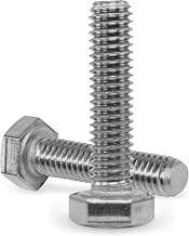 Sechskantschrauben Edelstahl M5x16 (25 Stück) DIN 933 (ISO 4017) Vollgewinde Maschinenschrauben …