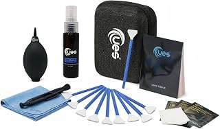 UES DKL24 Vollformat-Reinigungsset mit Swabs, Reiniger & Etui