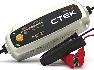 CTEK MXS 5.0, Batterieladegerät 12V, Temperaturkompensation, Intelligentes Ladegerät Autobatter…