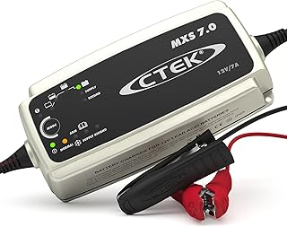 CTEK MXS 7.0, Batterieladegerät 12V Für Größere Fahrzeugbatterien, Batterieladegerät Boot, L…