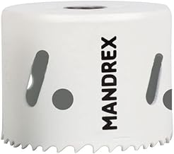 Mandrex | Bi-Metall Lochsäge SpeedXcut 8% Kobaltlegierung & 45 mm Schnitttiefe für Edelstahl, A…