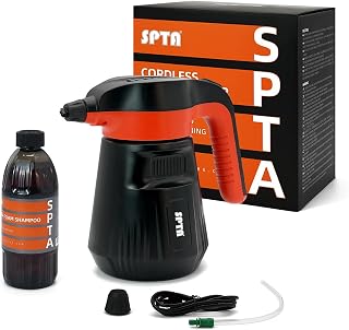 SPTA Druckschaumsprüher, 2,25 l, elektrischer Druckseifensprüher, Autoschaumsprüher, kabellose…