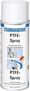 WEICON PTFE-Spray 400 ml, weiß, Trockenschmiermittel, Trockenschmierstoff fettfrei mit Antihaftw…