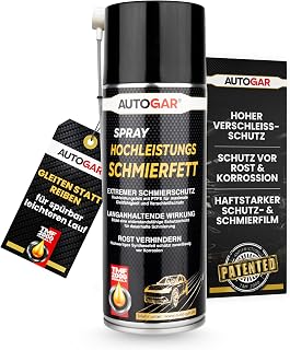 Hochleistungs Schmierfett Spray 400ml I Mit PTFE & TMF-2000® I Haftstark & extrem belastbar I PT…