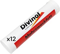 12x Mehrzweckfett à 400 ml Fettkartuschen, Fett, Schmierfett, Kartusche, Lithium, NLGI 2, 22971