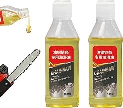 2 Stück 100ml Huile Pour Chaine Tronconneuse Mehrzweck Synthetischer Kettensägenöl Für Akku K…