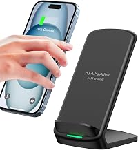 NANAMI Fast Wireless Charger, 15W Induktive Ladestation für Samsung