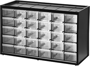 STANLEY Kleinteilemagazin Organizer Sortimentskasten (Mehrzweck-Box mit 30 Schubladen, bruchfeste…