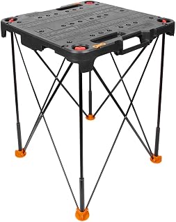 WORX WX066 Sidekick Arbeitstisch, Klappbarer Werktisch, 60×60 cm