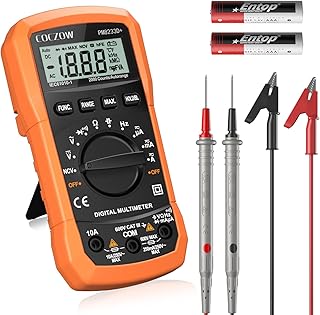 Digital Multimeter mit automatischer Bereichswahl, Multifunktionstester, der AC/DC Voltage, AC/DC…