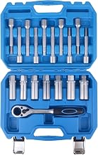 DAYUAN 18tlg 1/2″ Antrieb Stoßdämpfer Nuss Werkzeug Satz Spezial Stecknuss